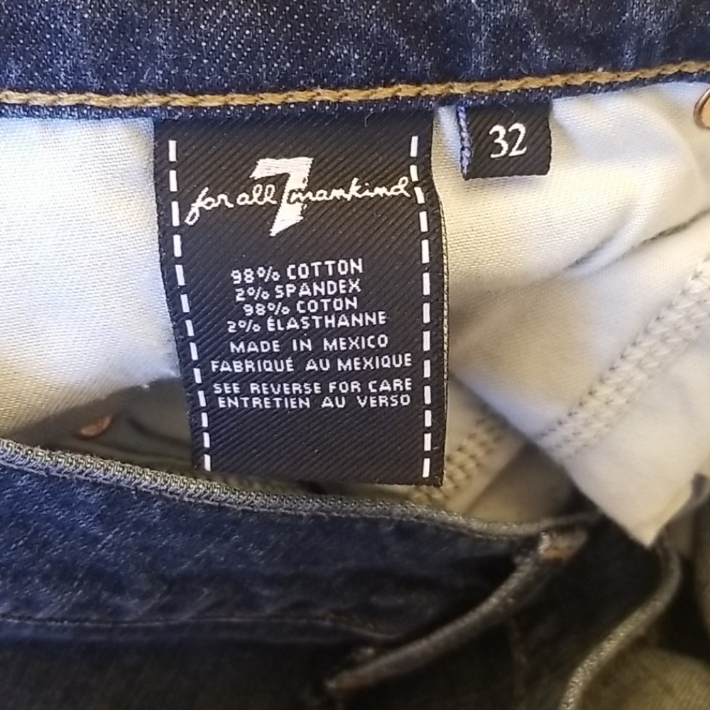 7 JEANS blue jeans - Picture 8 of 8